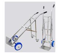 Oxygen Cylinder Rack Stainless Steel Gas Cylinder Cart Trolley for Clinics, Single Capability Oxygen Cylinder Bracket