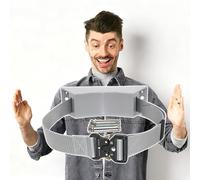 Oxygen Cylinder Rack Wall Mounted Oxygen Cylinder Bracket, Universal Oxygen Tank Holder, ABS Plastic Oxygen Bottle Organizer Shelf, Propane Gas Cylinder Stand(Gray)