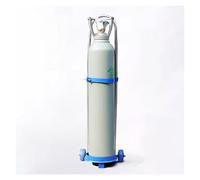 Oxygen Cylinder Trolley, Oxygen Tank Holder Rolling 2 Two Wheel Cylinder Cart Carrier, Light for Crash Truck(S)