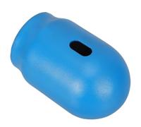 Oxygen Cylinder Valve Protection Cap Steel Blue Cover