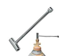 Oxygen Cylinder Wrench - Cast Iron 150G Galvanized Finish | Ergonomic Gas Tank Valve Tool with T Handle, Rust Resistant Control Key for Do Use