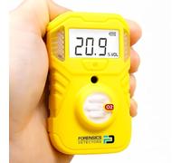 Oxygen Detector | OSHA Alarms | 2-Year Battery Life | 10ft Drop Test Pass | IP67 Waterproof | USA NIST Calibrated