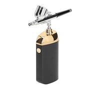 Oxygen Facial Portable Airbrush Cordless Handheld USB Charging Facial Mist Sprayer for Cake Decoration Black, Lightweight and Multifunctional Tool (Black)