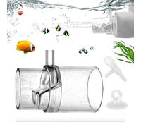 Oxygen for Fish Tank, No Electricity Aquarium Aerator, Adjustable Water Outlet Filter, Portable Pond Air Pump System, Hydroponic Circulation Enhancer, Habitat Oxygenation Tool for Axolotl Shrimp Koi