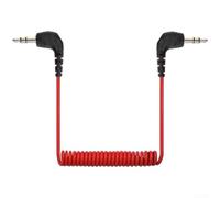Oxygen-Free Copper Audio Cable 50cm for Red for Camera Oxygen-Free | 50cm extended length, plug-and-play setup, compatible with for rode Videomicro, stable signal transfer