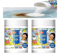 Oxygen Laundry Powder, 500g Hyper-Concentrated Strong Stain Removal Powder, Natural Oxygen-Based Gentle Chlorine-Free Formula for Everyday Fabrics (2)