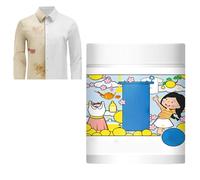 Oxygen Laundry Powder, Hyper Concentrated Strong Stain Remover Powder for Clothes, Hyper Concentrated Laundry Detergent, 500g Formula Safe on Everyday Fabrics Removes Oil Fruit Stains (1PCS)