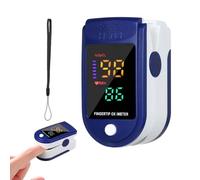 Oxygen Monitor Finger Adults,Finger Pulse Oximeter,Oxygen Monitor Finger Kids with Accurate Lcd Display,Sats Monitor with Hanging Chain,Paediatric Pulse Oximetry for Outdoor/Travel/Home/Hospital-Blue