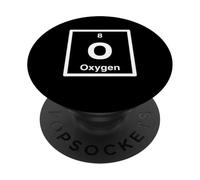 Oxygen - O - Periodic Table of Elements - Science Gifts PopSockets Adhesive PopGrip