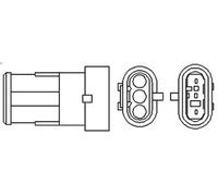 Oxygen Senso MAGNETI MARELLI 466016355098 for CLIO II (BB_, CB_) 1.4 1998-2005