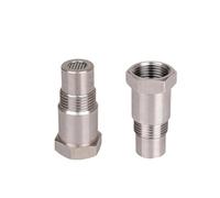 Oxygen Sensor 1Pc Mini Oxygen Catalyst Sensor M18X1.5 For Automobile 46.5 * 16.0 * 16.9MM Silver Stainless Steel Durable Car Accessories Lambda Sensor