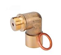 Oxygen Sensor 90degree M18x1.5 O2 Lambda Sensor Oxygen Sensor Extender Spacer For Decat Hydrogen Brass
