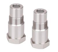 Oxygen Sensor Adapter - Engine Exhaust Extension Fitting, Vehicle Replacement Component | Stainless Steel Spacer Kit, Piece Automotive Connector for Emission Adjustment Maintenance Instal