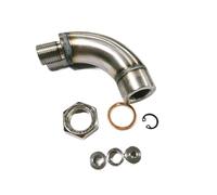 Oxygen Sensor Adapter O2 Oxygen Sensor Extension J Style Bend Universal Hydrogen Spacer M18 X 1.5 Connector Restrictor Gas Flow Inserts Lambda Probe