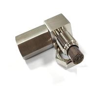 Oxygen Sensor O2 Fix M18 1.5 Universal Exhaust Catalyst Rear Oxygen Sensor Spacer 90 Degree Small Catalyst Lambda O2 Adapter CEL