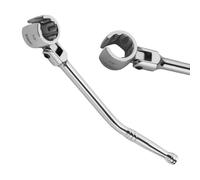 Oxygen Sensor Removal Wrench | 22mm Adjustable Repair Spanner | Car Oxygen Sensor Removal Install Tool | for Engine Compartment Tight Space Vehicle Hood Automotive Truck Trailer SUV RV Tractor