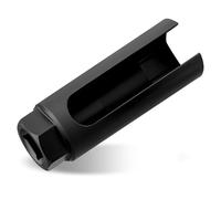 Oxygen Sensor Socket with Side Wire Cutout, Oxygen Sensor Removal Tool 1/2" Drive x 7/8" (22mm) O2 Sensor Socket Universal Removal Tool for Preventing Damage to Wires Motorcycle Car (Cutout 16mm)