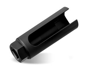 Oxygen Sensor Socket with Side Wire Cutout, Oxygen Sensor Removal Tool 1/2" Drive x 7/8" (22mm) O2 Sensor Socket Universal Removal Tool for Preventing Damage to Wires Motorcycle Car (Cutout 16mm)