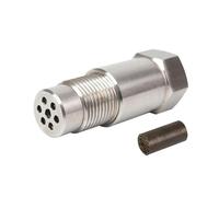 Oxygen Sensor Spacer Adapter O2 Sensor Simulator Extender m18x1.5 Mini Catalytic Converter Eliminator Check Engine Light(With catalysis)