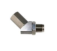 Oxygen Sensor Spacer Lambda Probe Universal Stainless Steel 135 Degree Real Mini O2 Oxygen Sensor Sockets Catalytic Converter Connector