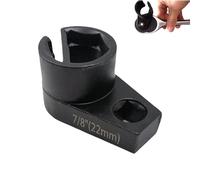 Oxygen Sensor Wrench - Universal Fit Steel Drive, O2 Removal Tool, Offset Socket Head | Mechanic Engine Repair Car Exhaust Maintenance Car Truck Suv DIY Installation Kit Car Repair Hand Wash