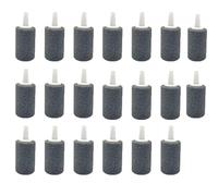 Oxygen Stone for Aquarium, Aquarium Air Stone Cylinder, Bubble Diffuser, Air Stones Diffuser for Aquarium, Air Stone for Aquarium, Stone Bubble Diffuser for Aquarium Fish Tank, 20 Pieces