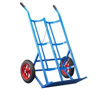 Oxygen Storage Rack，Dual Cylinder Cart for and Transportation, Outdoor/Indoor Movable Portable Tank(Solid Wheel)