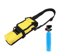 Oxygen Tank Backpack - 0.5L Portable Cylinder Holder with Adjustable Side Straps, Travel Air Bottle Storage Bag for Diving | Functional Gear for Snorkeling Outdoor Adventures and Underwater Activities