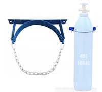 Oxygen Tank Holder Wall Mount, 1 2 3 5 8 10 15 20 Cylinders Storage Fixed Rack, Portable Gas Cylinder Bracket For Household/Hospital/Labs/Factory/School,Set Of 10-Dia 25C,Set of 20-Dia 25cm/10in