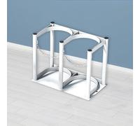 Oxygen Tank Holder with Adjustable Chain for Secure Storage | Cylinder Tank Holder with Adjustable Chain for Safe and Secure Oxygen Tank Storage at Home or on the Go