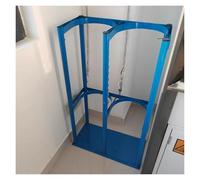 Oxygen Tank Holder with Adjustable Safety Chain for Secure Floor Mount Storage