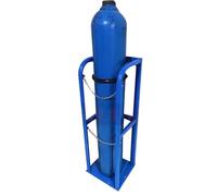 Oxygen Tank Rack，，Heavy-Duty Gas Cylinder Bracket Rack Stand - Freestanding Organizer for Oxygen, Propane, CO2, Nitrogen Tanks - Durable Storage Solution for Home & Industrial Use
