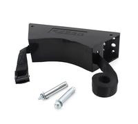 Oxygen Tank Rack，，Lightweight Wall-Mount Oxygen Tank Holder - Durable Black Rack for Home, Hospital & Clinic Use - 2pcs Screws Included, Ideal for Oxygen & Nitrogen Cylinders