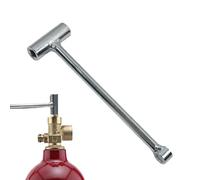 Oxygen Tank Socket Wrench T-Handle Stainless Steel Hand Tool Commercial Cylinder Wrench - for Hospital, Health, Industry, Home, Commercial