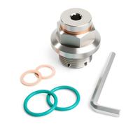 OxyGenie M24.1-1.5 x 15mm Oversize Piggyback Oil Drain Plug, Stainless Steel Self Tapping Oil Pan Thread Repair Kit