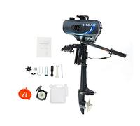 Oxylonty 2-Stroke 3.5 HP Outboard Petrol Engine, Boat Engine Water Cooled CDI Water Cooled System Outboard Motor for Water Sports Water Tourism