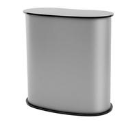 Oxylonty Portable Tradeshow Podium Table, 35.43" x 19.29" x 37.01", Display Exhibition Counter Stand Booth Fair with Wall, Foldable Promotion Retail Bar Table Pop Up Podium Counter with Carrying Bag