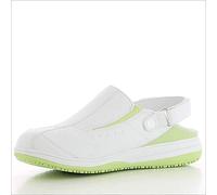 Oxypas Ladies Iris Safety Shoes, Green UK 8 EU 42