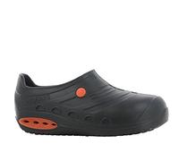 Oxypas 'OXYSAFE' Lightweight, Washable, Anti-Slip, Anti-Static, EVA Professional Shoes - with Composite Safety Toecap and Shock Absorption (35/36, Black)