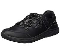 Oxypas 'Roman' Lightweight, Comfortable Professional Shoes with Memory-Foam Insole, Anti-Slip SRC and Anti-Static ESD (EU 41, Black)