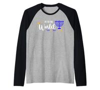 Oy to The World Funny Happy Hanukkah Jewish Holiday Raglan Baseball Tee