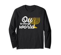 OY to The World Hanukkah Jewish Holidays Menorah Meme Long Sleeve T-Shirt