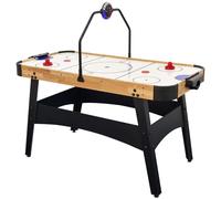 OYE 54 Inch Air Hockey Table with Electronic Scorer, Digital Light-up Scoreboard LED Hockey Table Set with Powerful Motor, AC Outlet. Includes 2 Pucks, 2 Pushers