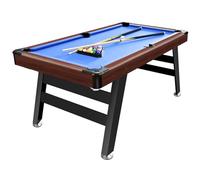 OYE 5FT Steady Billiards Game Table Snooker Table Pool Table Set with Ball Return, Great Gift for Family, Blue 164 * 85.5 * 80CM