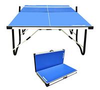 OYE 9FT Professional Outdoor Indoor Table Tennis Table, Folding Table Tennis Table, 10 Minute Quick Assembly Ping Pong Table with Thickened Tube and Single Player Playback Mode