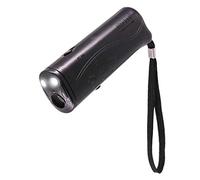 OYEFLY Handheld Dog Repellent Trainer, 3 in 1 Anti Barking Device with LED Flashlight, Ultrasonic Dog Deterrent and Bark Stopper Dog Trainer Devices - Training Tool/Stop Barking (Black)