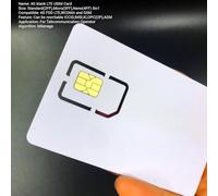OYEITIMES Programmable Blank SIM Card 4G LTE USIM Card WCDMA GSM 2FF 3FF 4FF for Telecom Operators with Milemage (5pcs)