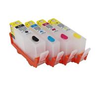 OYfame 685 Refillable Ink Cartridges Compatible With 685 Compatible With Deskjet 3525 4615 4625 5525 6525 Printers