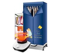 OYhmc 1200W High Power Electric Clothes Dryer 25kg Large Capacity Double Layer Energy-Efficient Indoor Wet Laundry Warm Air Drying Wardrobe