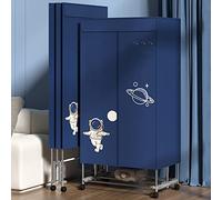 OYhmc Electric Clothes Dryer Foldable 1500W Large Capacity 15kg 25 Items Energy-Efficient Indoor Wet Laundry Warm Air Drying Wardrobe